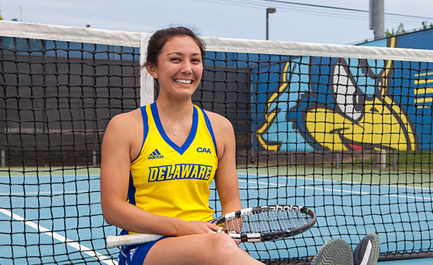 Amanda Studnicki puts Delaware First on the court and in the world